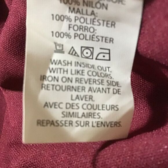 Place The Children’s Place Burgundy Lace Dress 16 - Picture 7 of 8